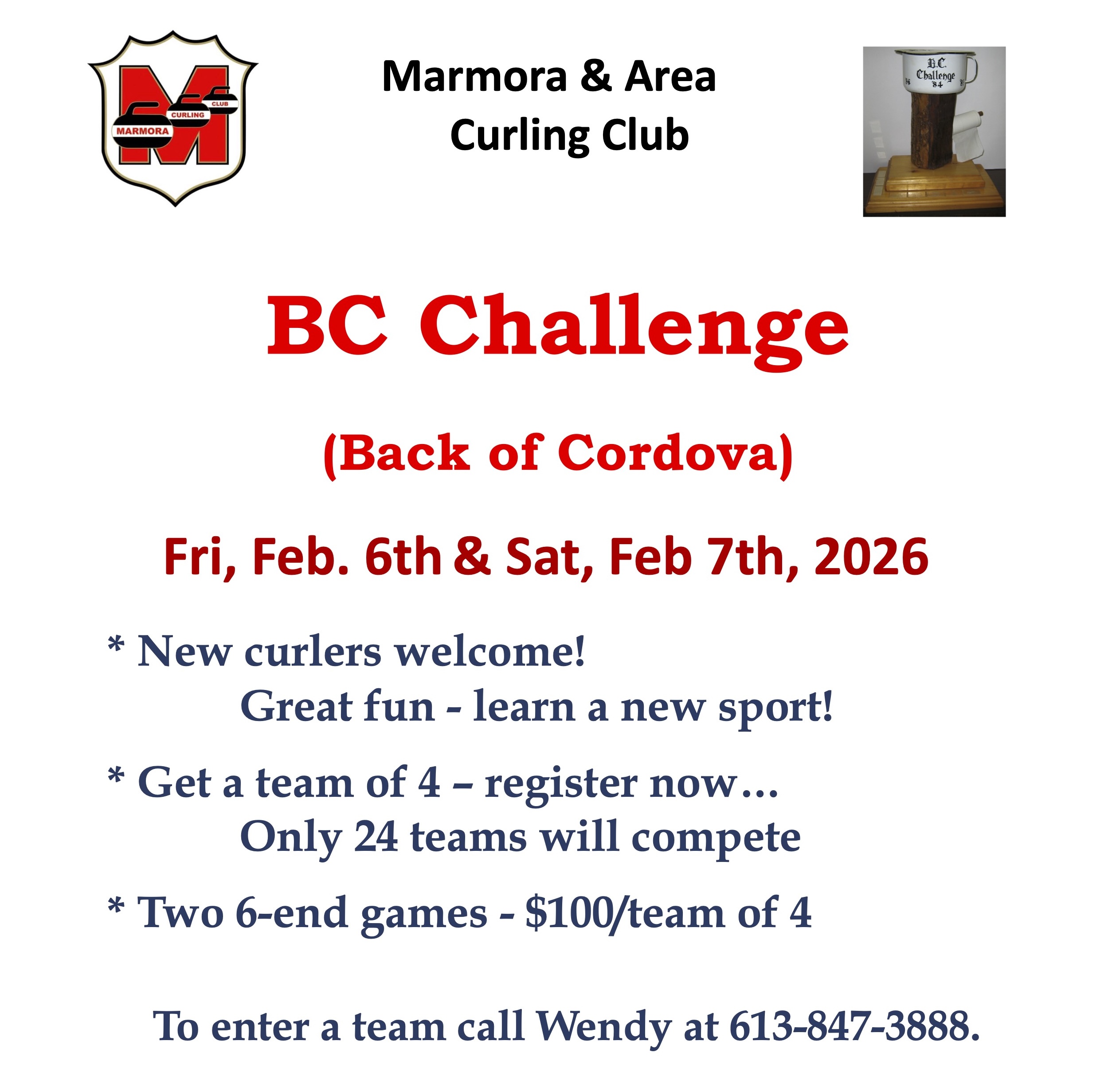 BC Challenge Flyer 2026