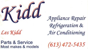 Logo-Les Kidd Appliance Repair & Refrigeration